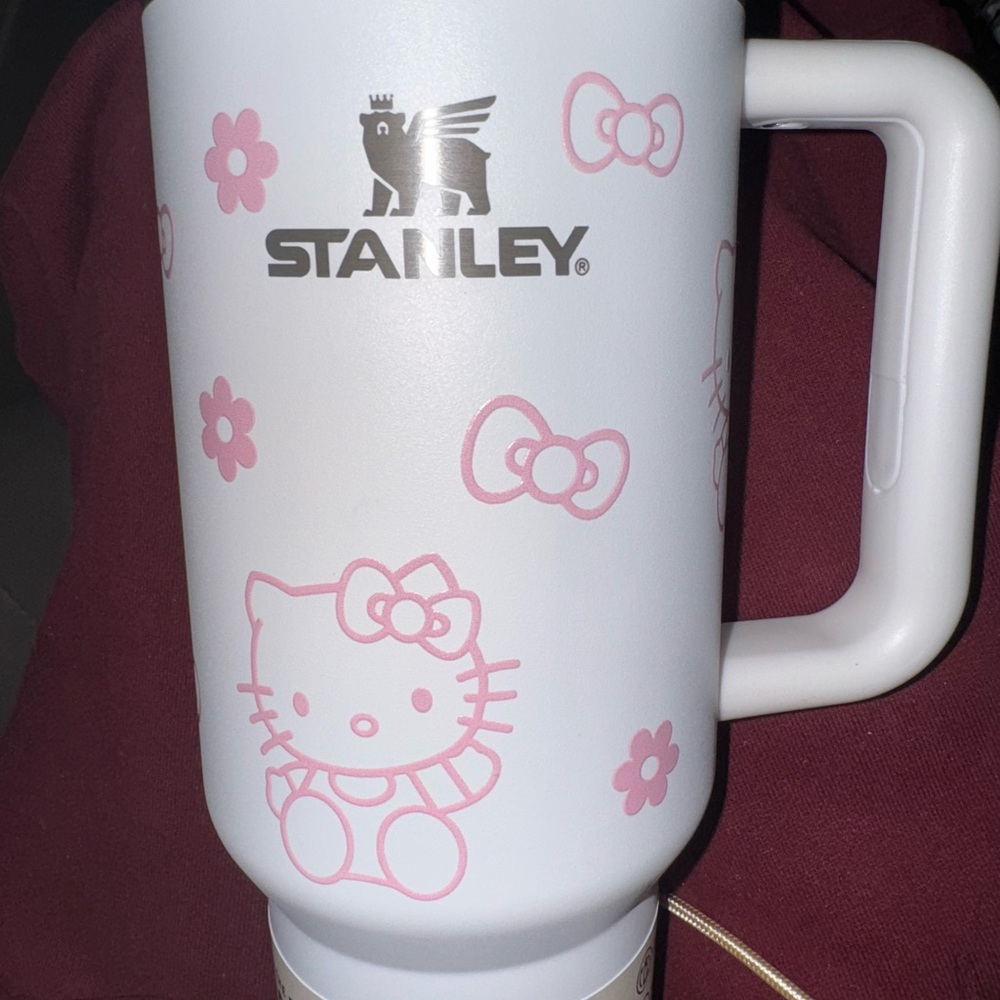 Stanley Hello Kitty White and Pink Mug Sold